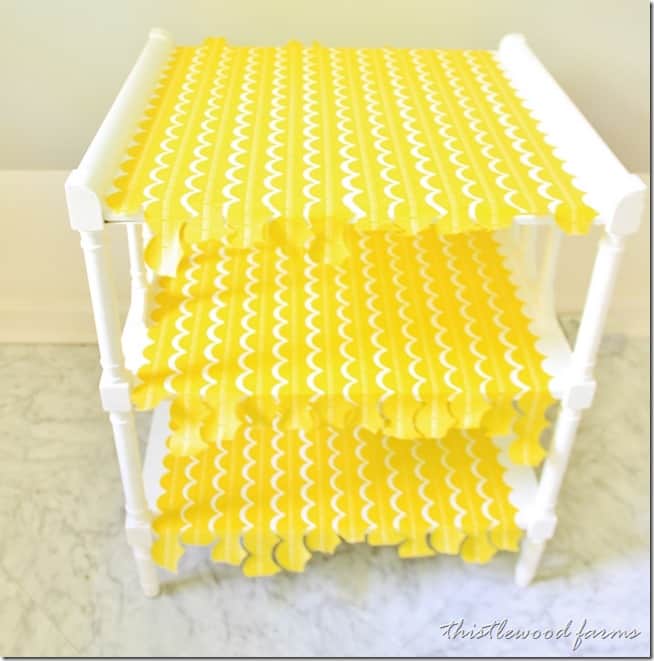 how to paint a table