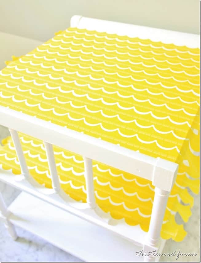 painted table project